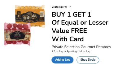 kroger 2 day sale