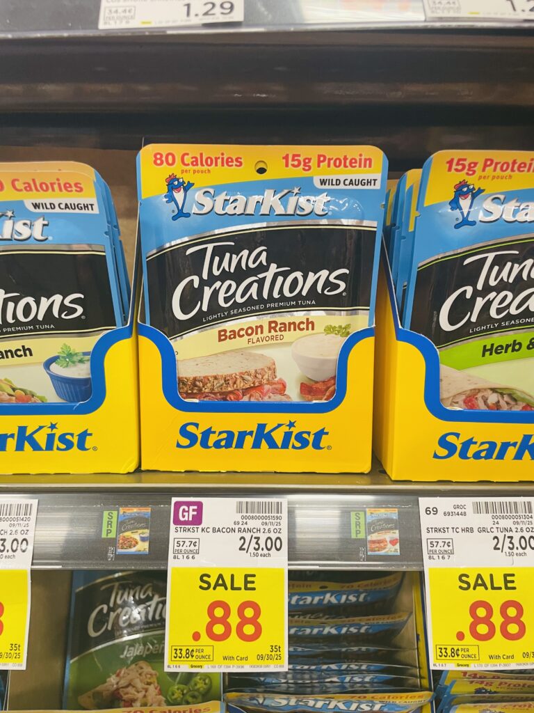Starkist Tuna Kroger Shelf Image