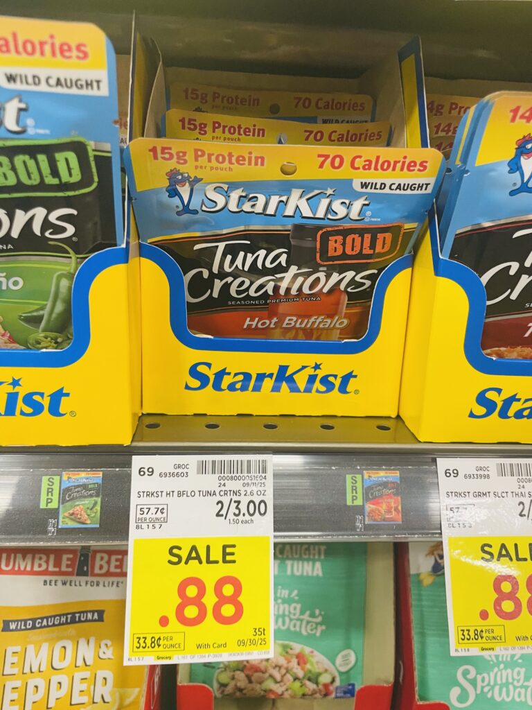 Starkist Tuna Kroger Shelf Image