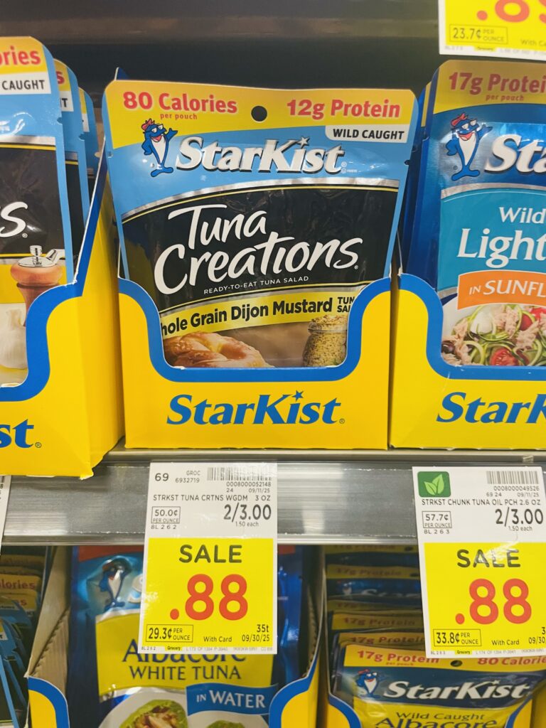 Starkist Tuna Kroger Shelf Image