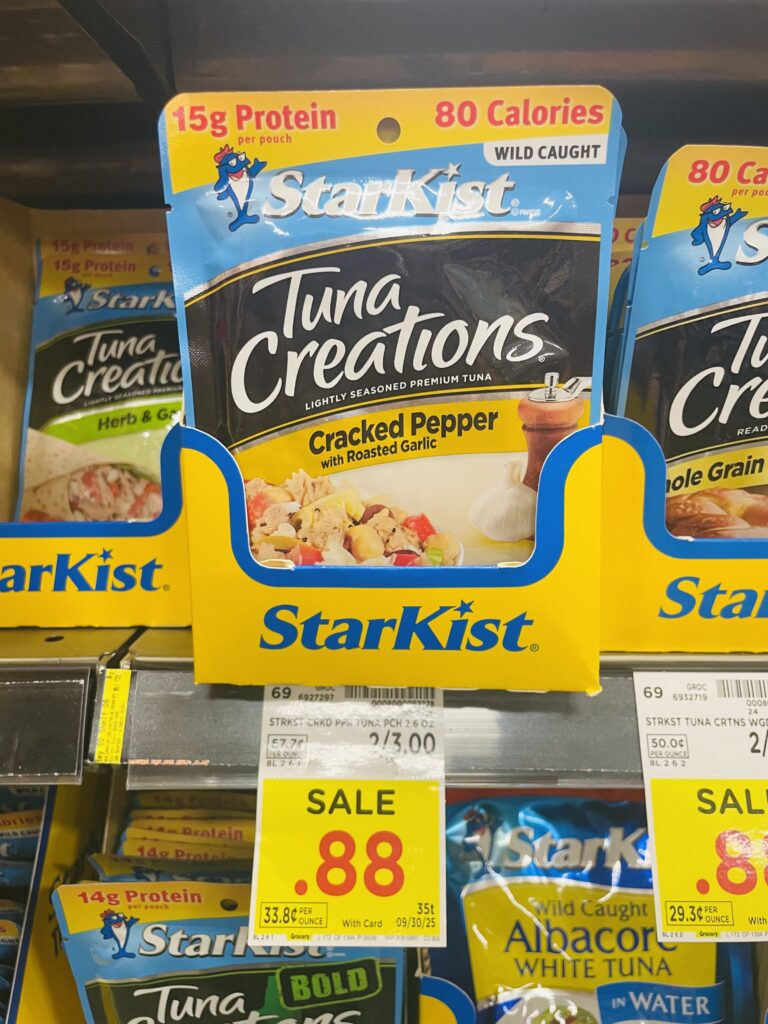 Starkist Tuna Kroger Shelf Image