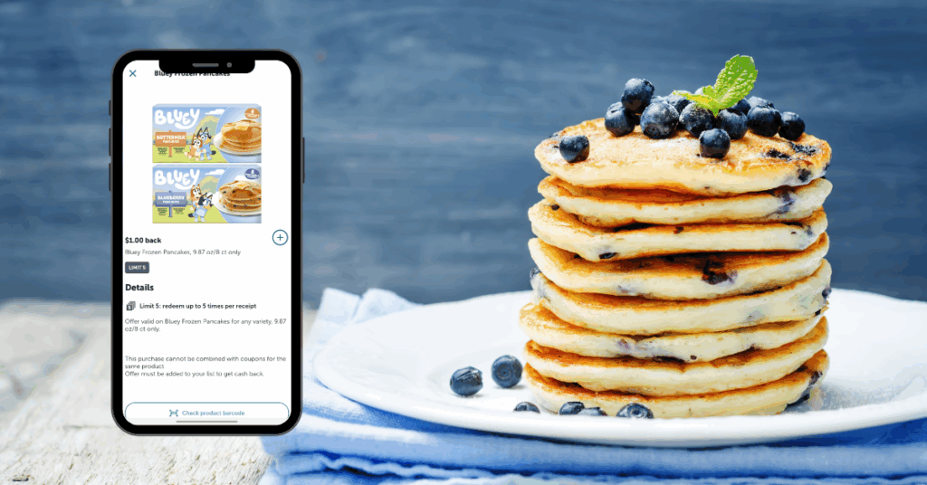 bluey pancakes