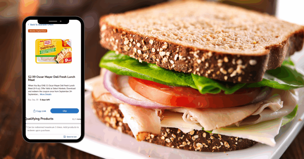 oscar mayer deli fresh lunch meat
