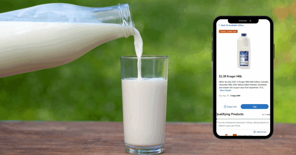kroger milk