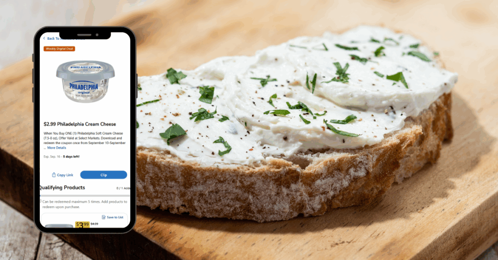 philadelphia cream cheese spread