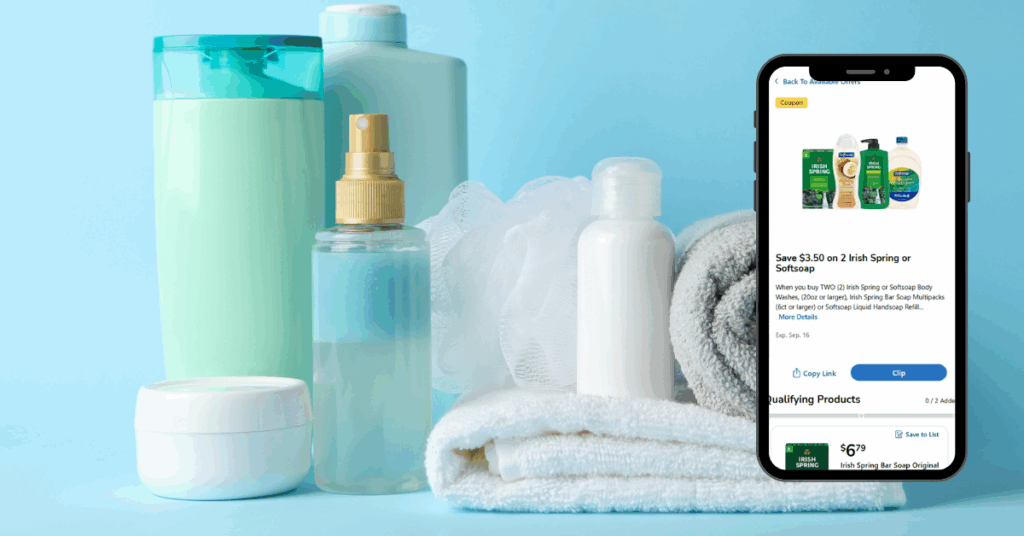 irish spring and softsoap body wash