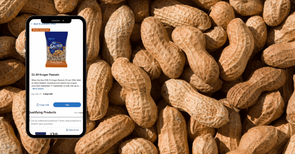 kroger peanuts