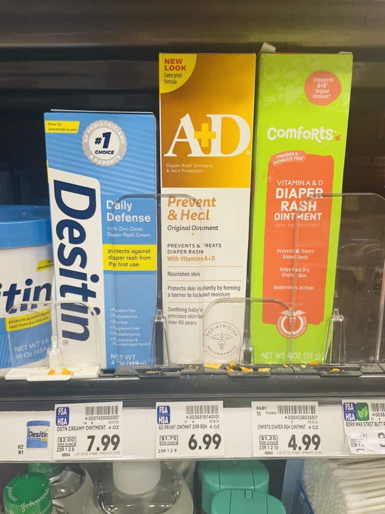 a+d ointment kroger shelf image