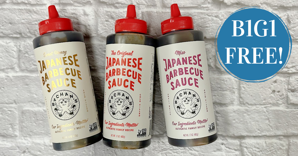 Bachan’s Japanese Barbecue Sauce is BOGO