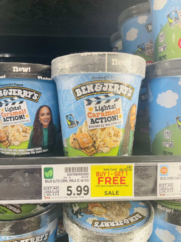 ben and jerry's ice cream kroger shelf image (1)