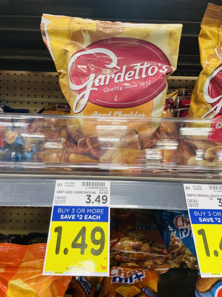 chex mix, bugles and gardettos kroger shelf image (2)