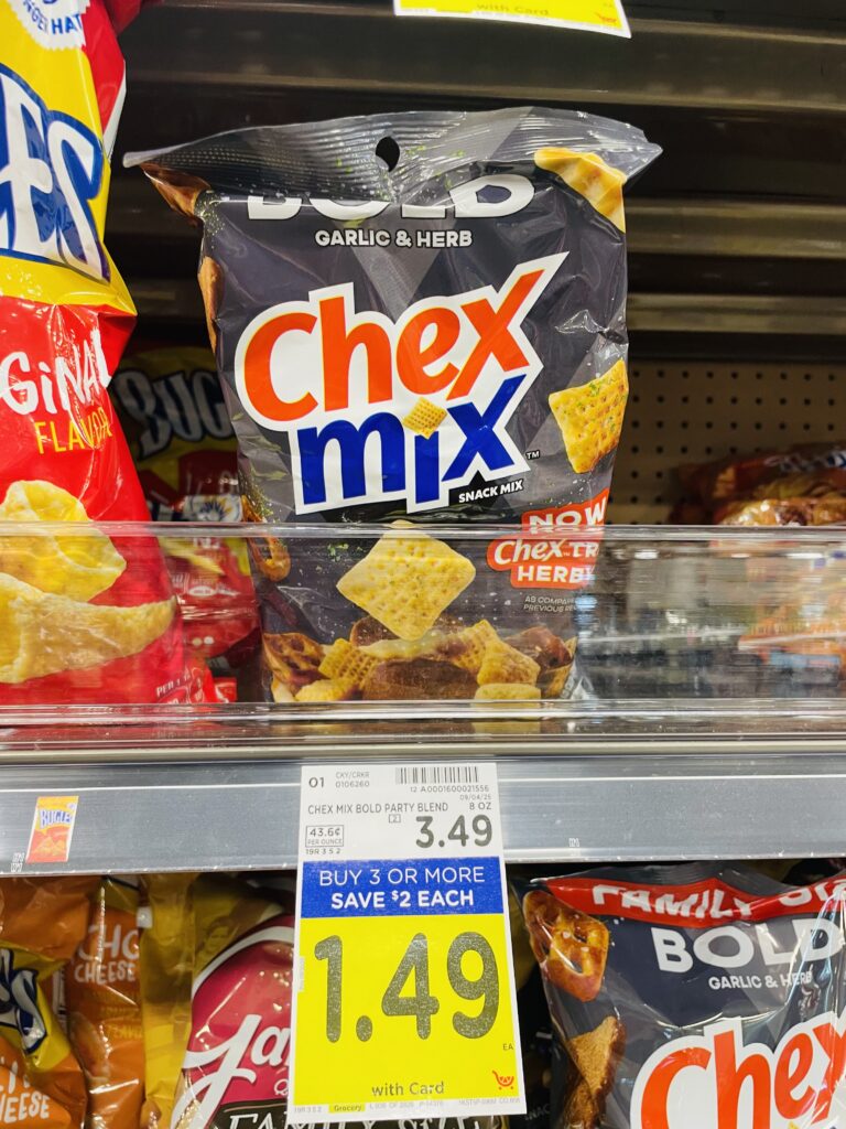 chex mix, bugles and gardettos kroger shelf image (2)