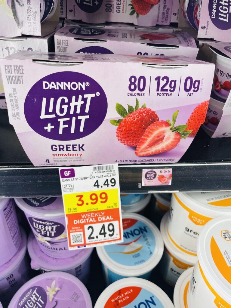dannon light and fit kroger shelf image (1)