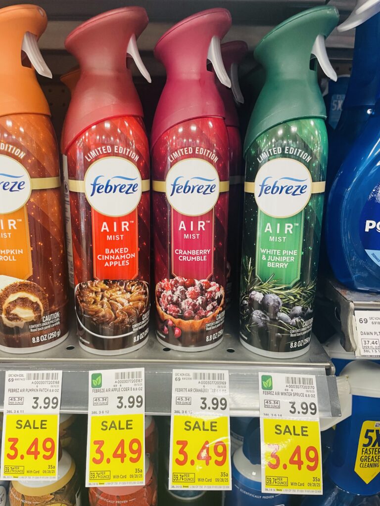 febreze air mist kroger shelf image (1)