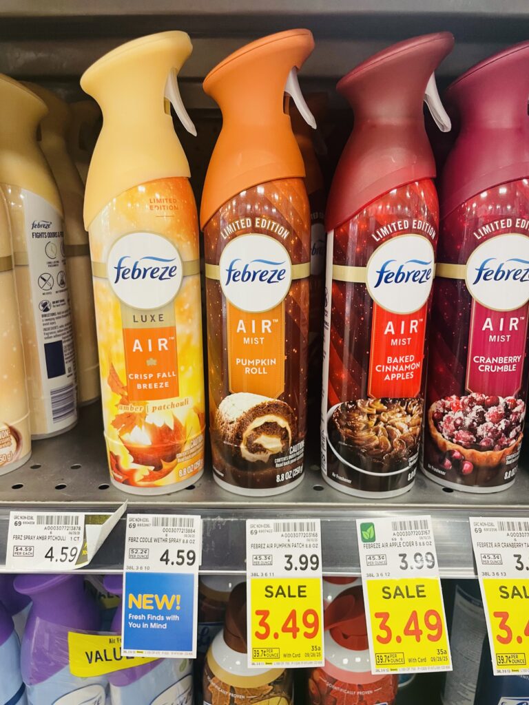 febreze air mist kroger shelf image (1)