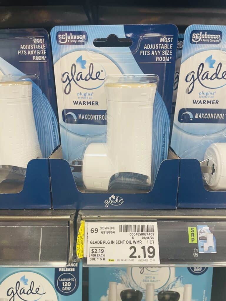 glade warmer kroger shelf image