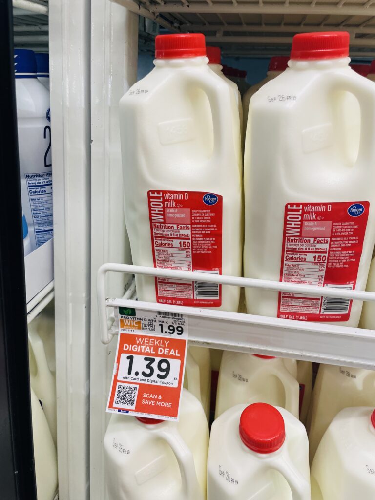 kroger milk shelf image (3)