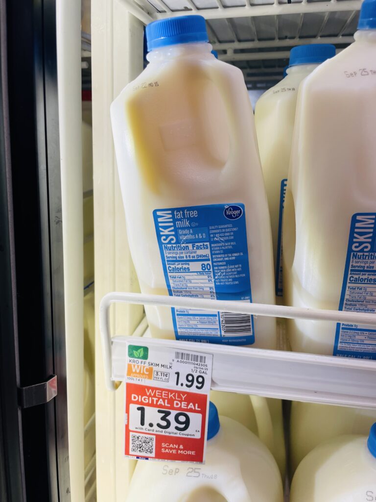 kroger milk shelf image (3)