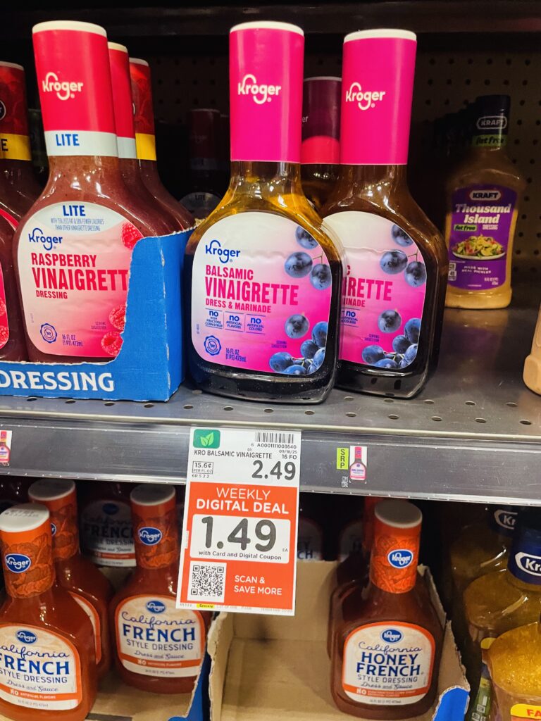kroger salad dressing shelf image (1)