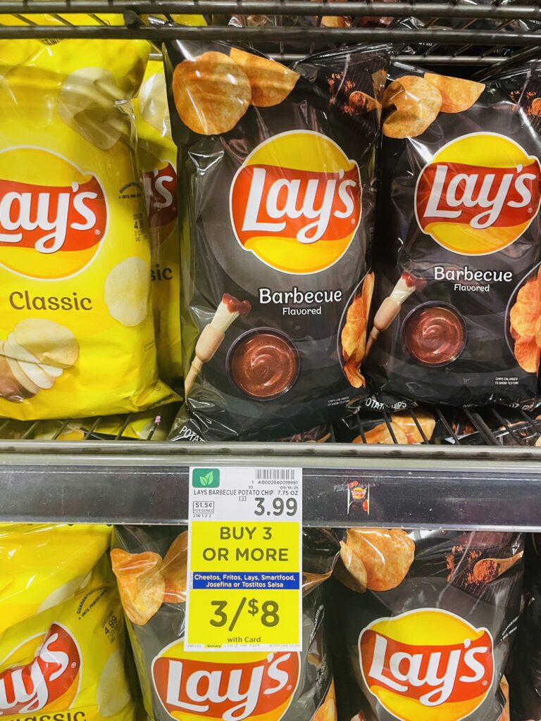 lay's, cheetos fritos kroger shelf image (1)