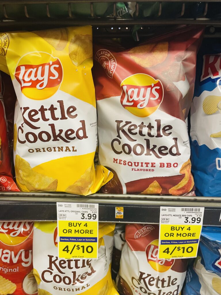 lay's, doritos and fritos kroger shelf image (1)