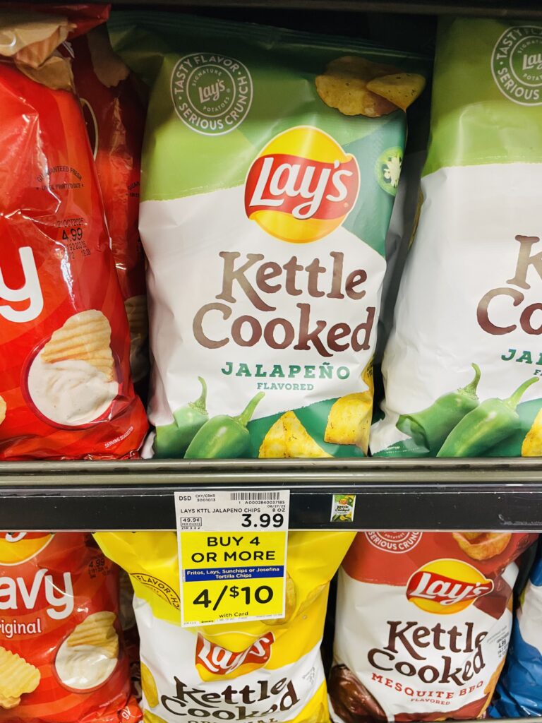 lay's, fritos and sunchips kroger shelf image (1)