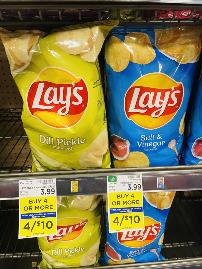 lay's, fritos and sunchips kroger shelf image (1)
