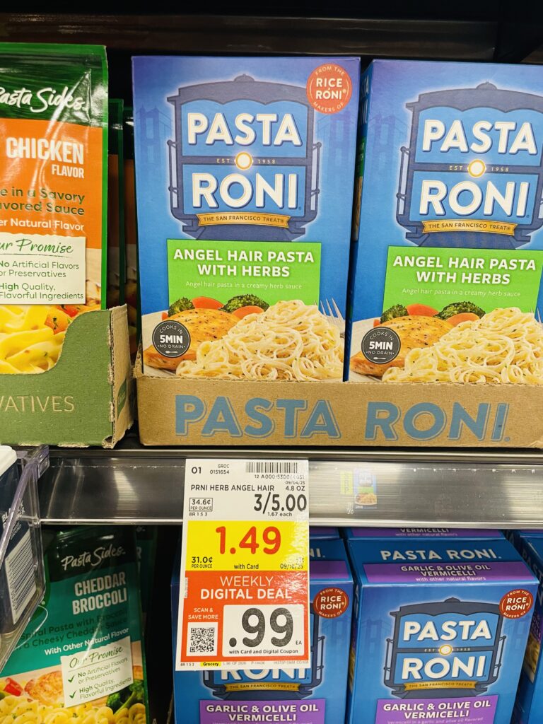 pasta roni kroger shelf image (1)