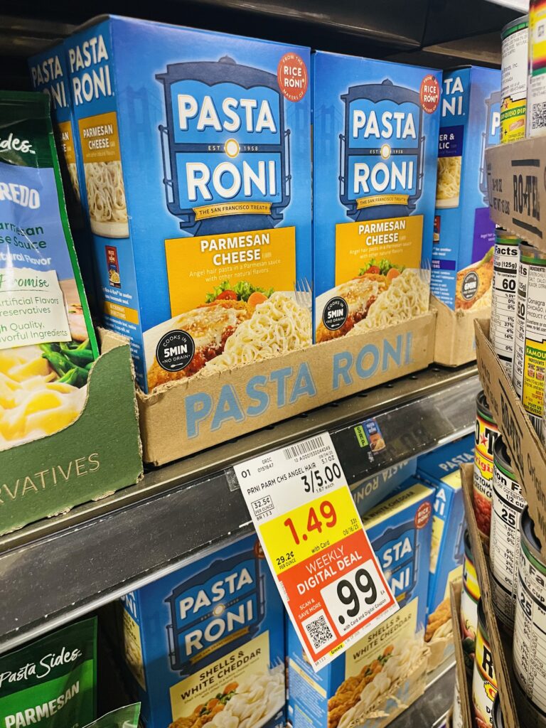 pasta roni kroger shelf image (1)