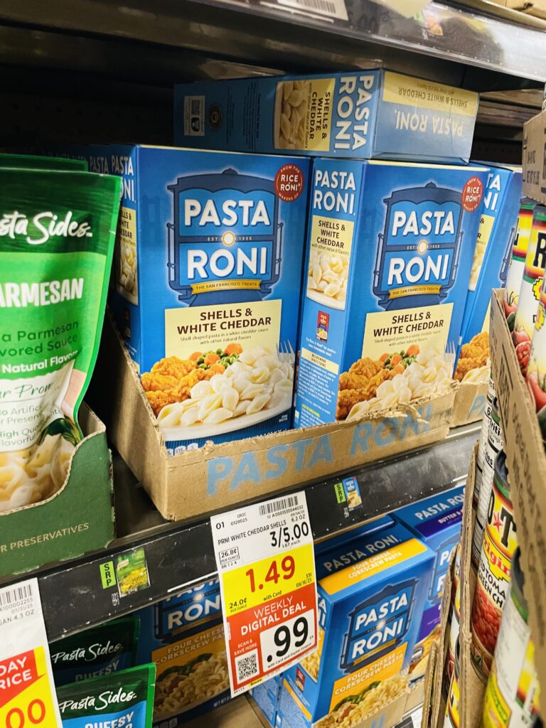pasta roni kroger shelf image (1)