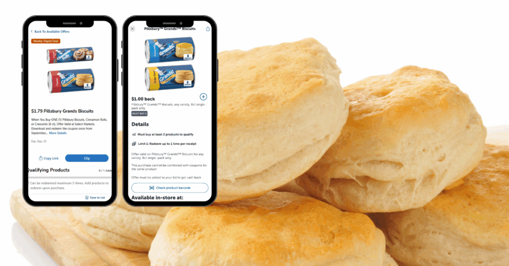 pillsbury biscuits kroger