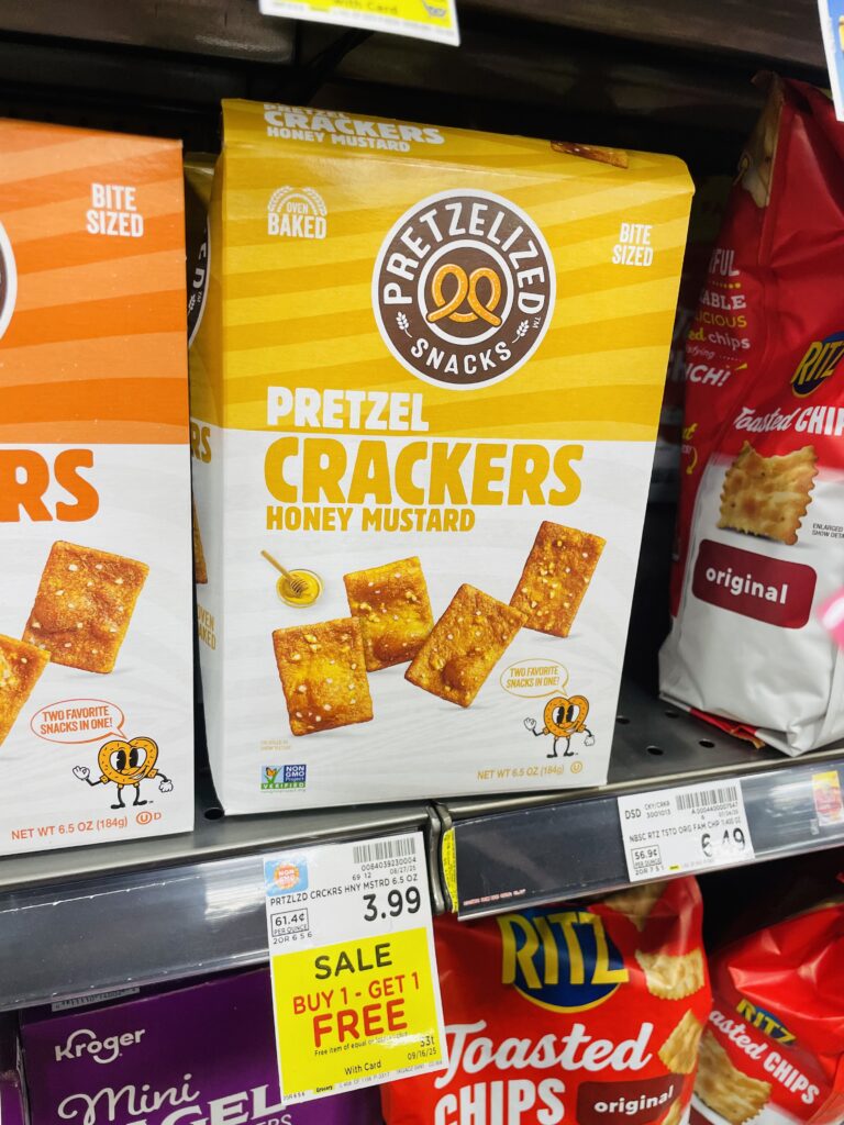 pretzelized snacks kroger shelf image (1)