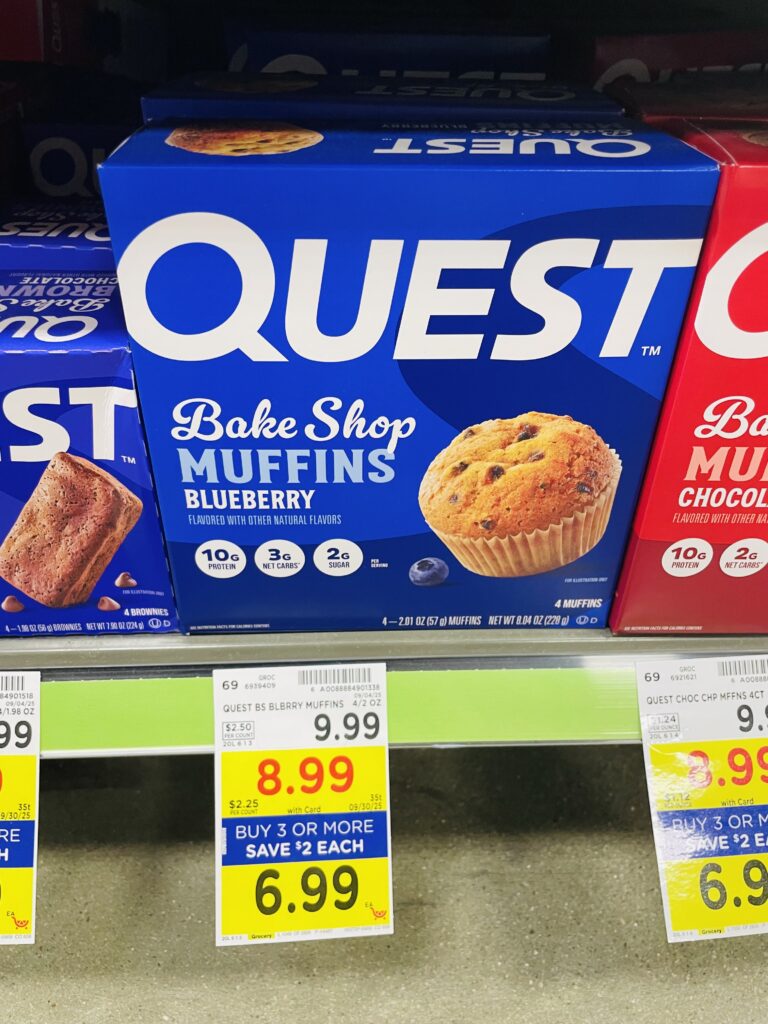 quest protein bars kroger shelf image (7)