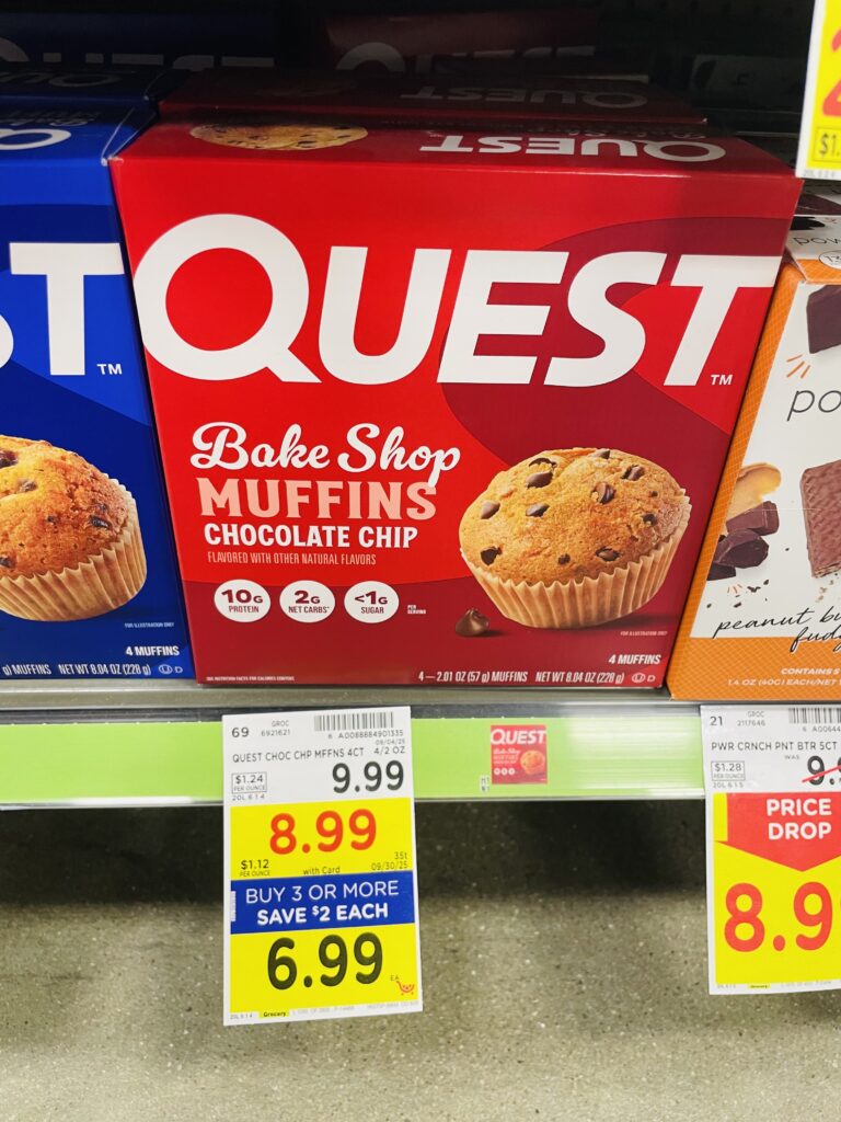 quest protein bars kroger shelf image (7)
