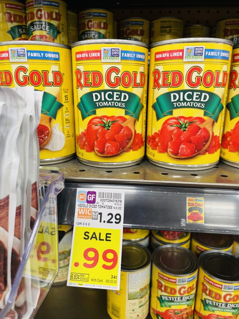 red gold tomatoes kroger shelf image (1)