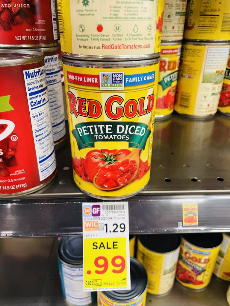 red gold tomatoes kroger shelf image (1)