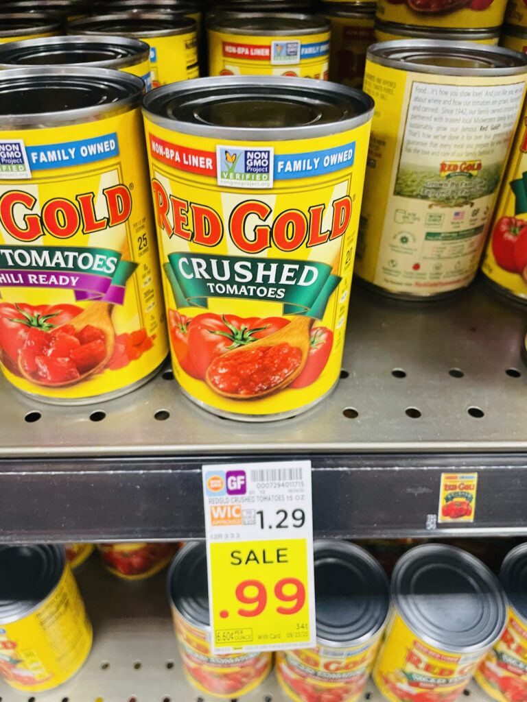 red gold tomatoes kroger shelf image (1)