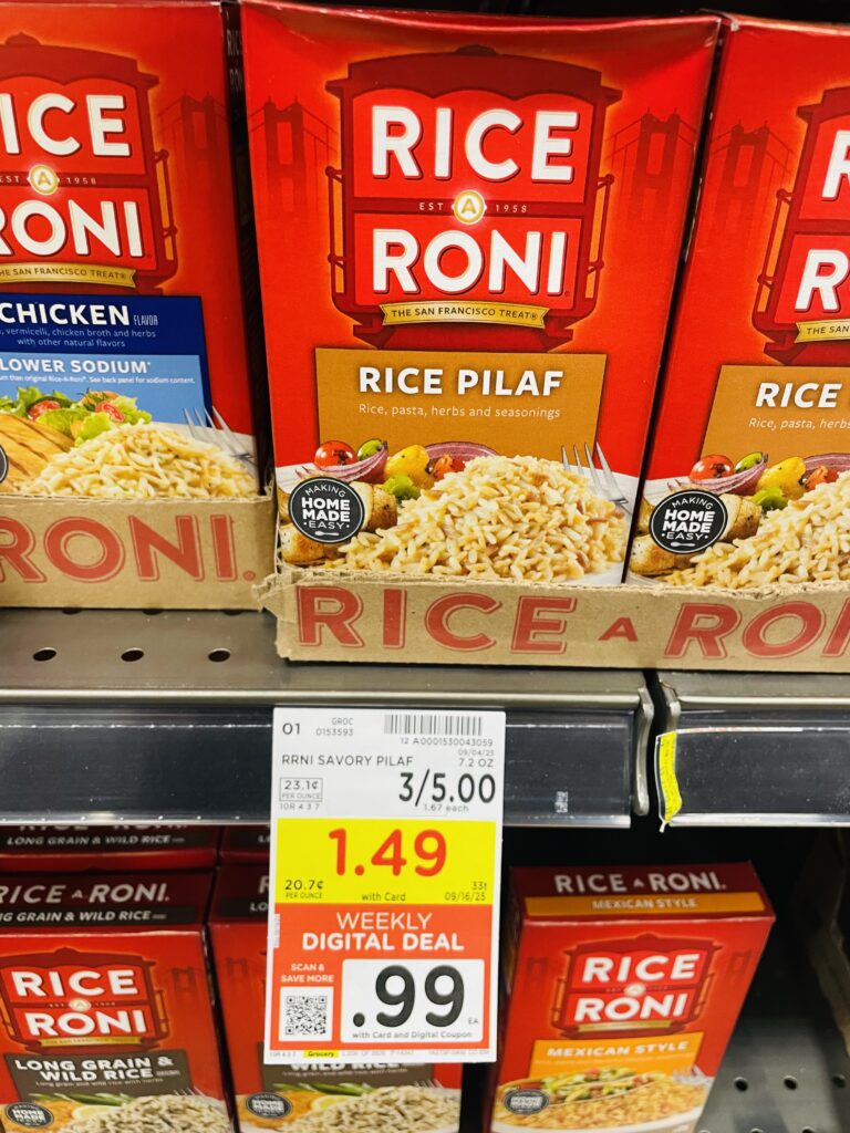 rice a roni kroger shelf image (1)