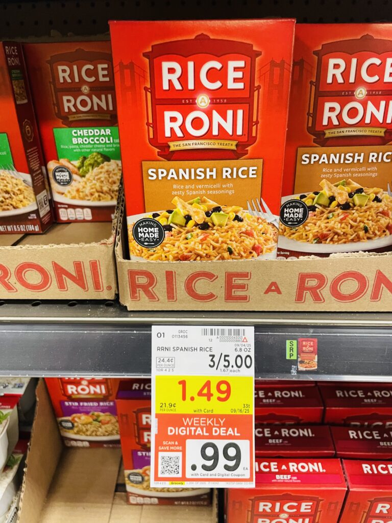 rice a roni kroger shelf image (1)