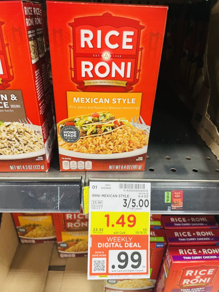 rice a roni kroger shelf image (1)