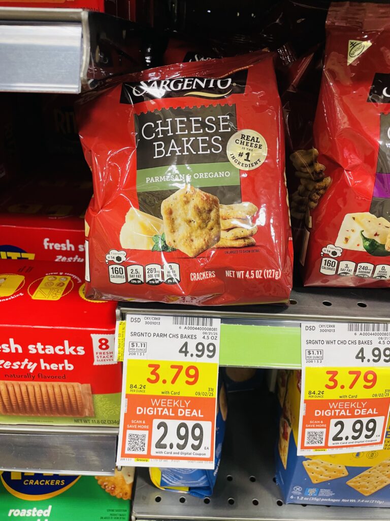 sargento cheese bakes kroger shelf image (1)