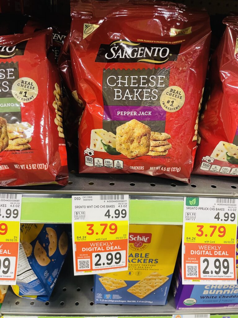sargento cheese bakes kroger shelf image (1)