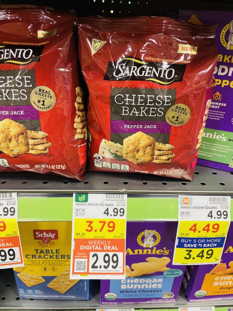 sargento cheese bakes kroger shelf image (1)