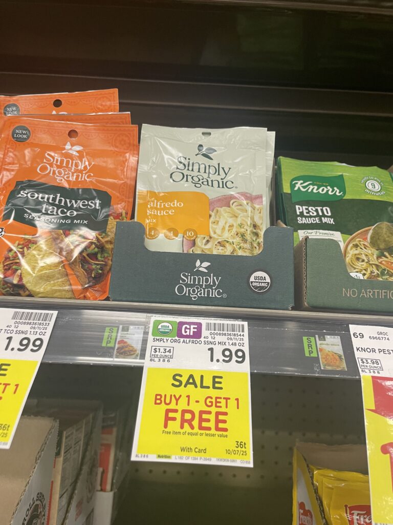 simply organic seasoning kroger shelf image (1)
