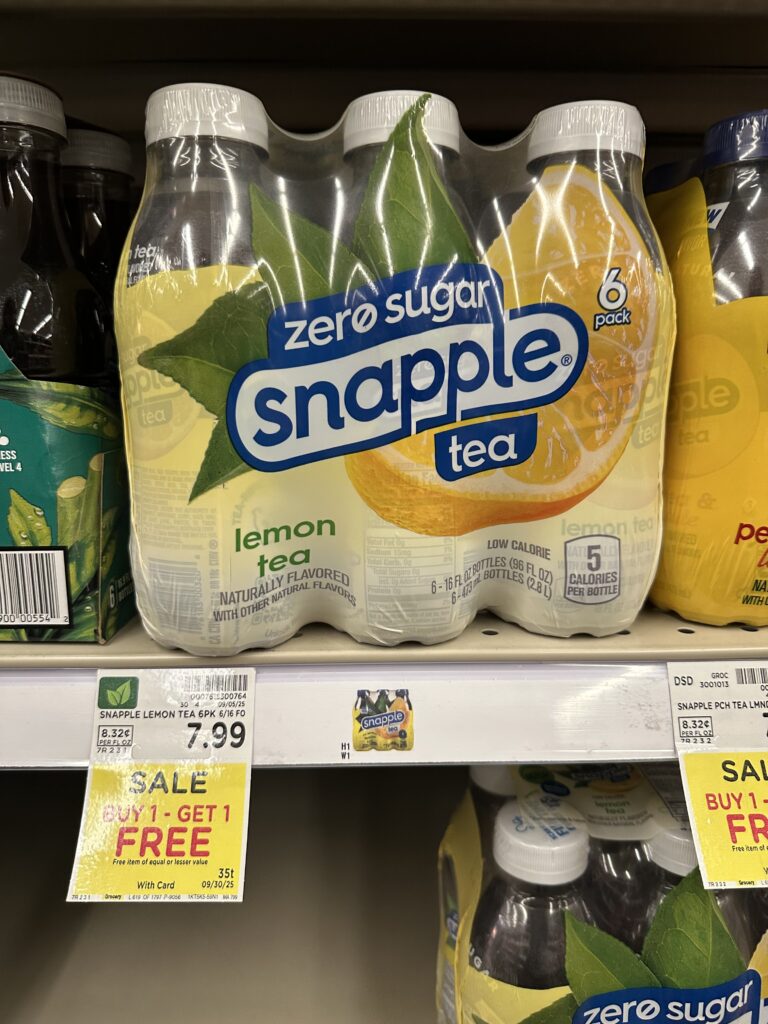 snapple kroger shelf image (4)