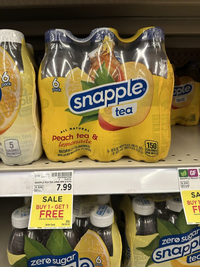 snapple kroger shelf image (4)