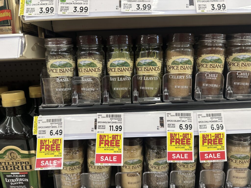 spice island spices kroger shelf image (1)