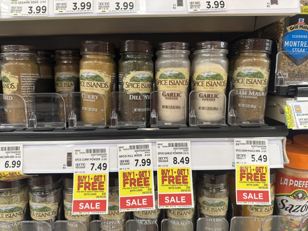 spice island spices kroger shelf image (1)