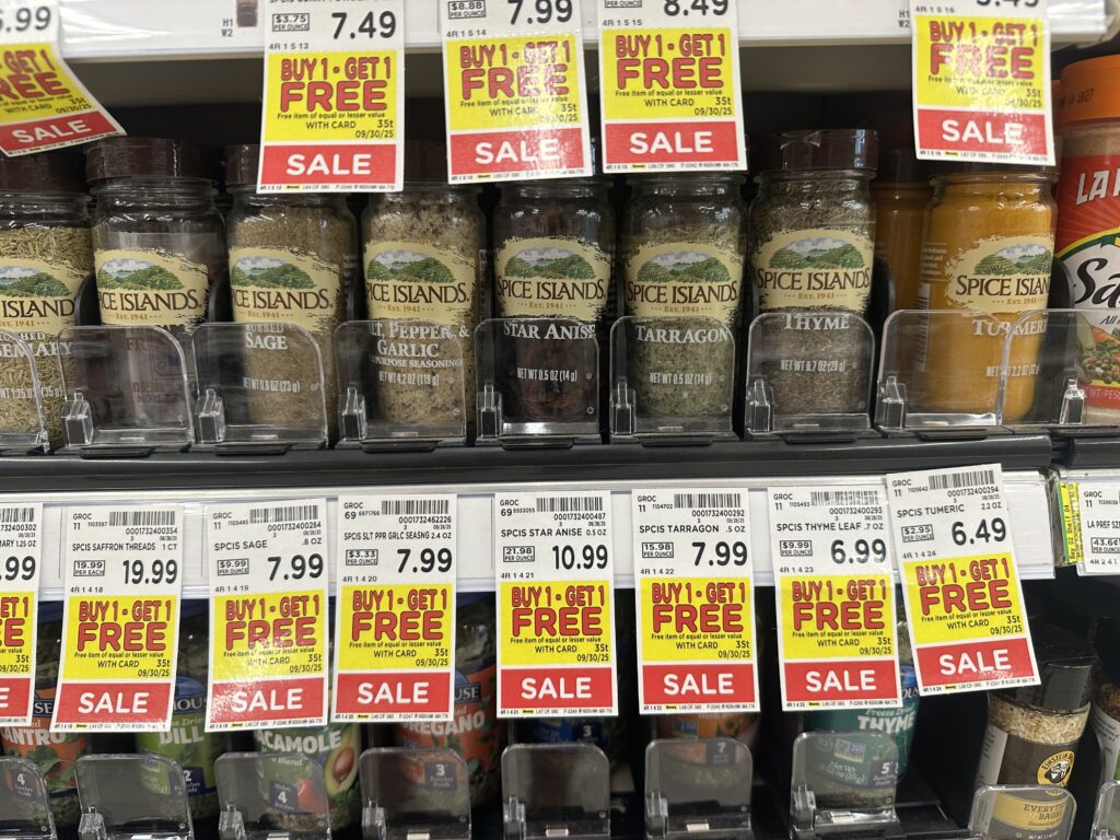 spice island spices kroger shelf image (1)