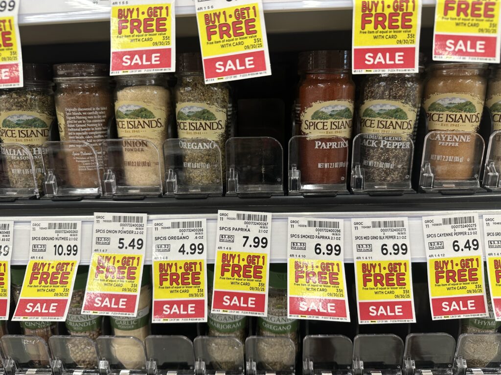spice island spices kroger shelf image (1)